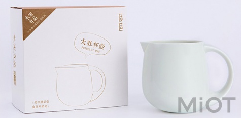Порцеляновий заварник Xiaomi FINEMADING (Bone China) 370ml White